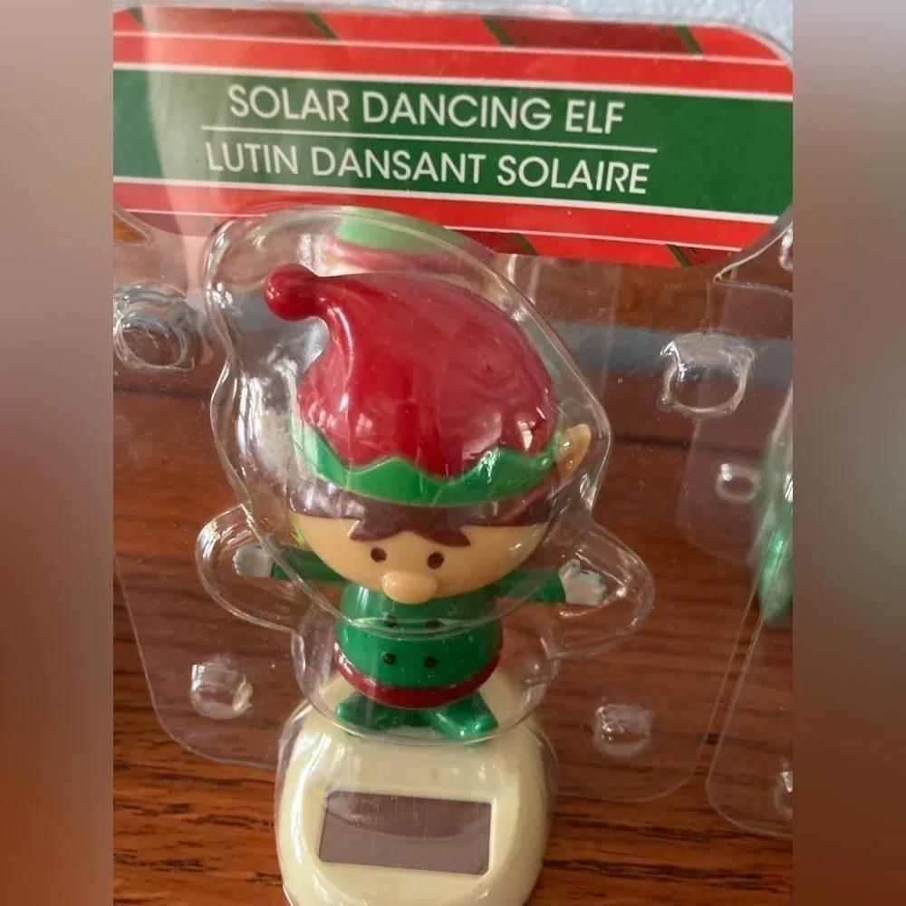 5 Holiday Themed Solar Powered Dancing Bobblehead